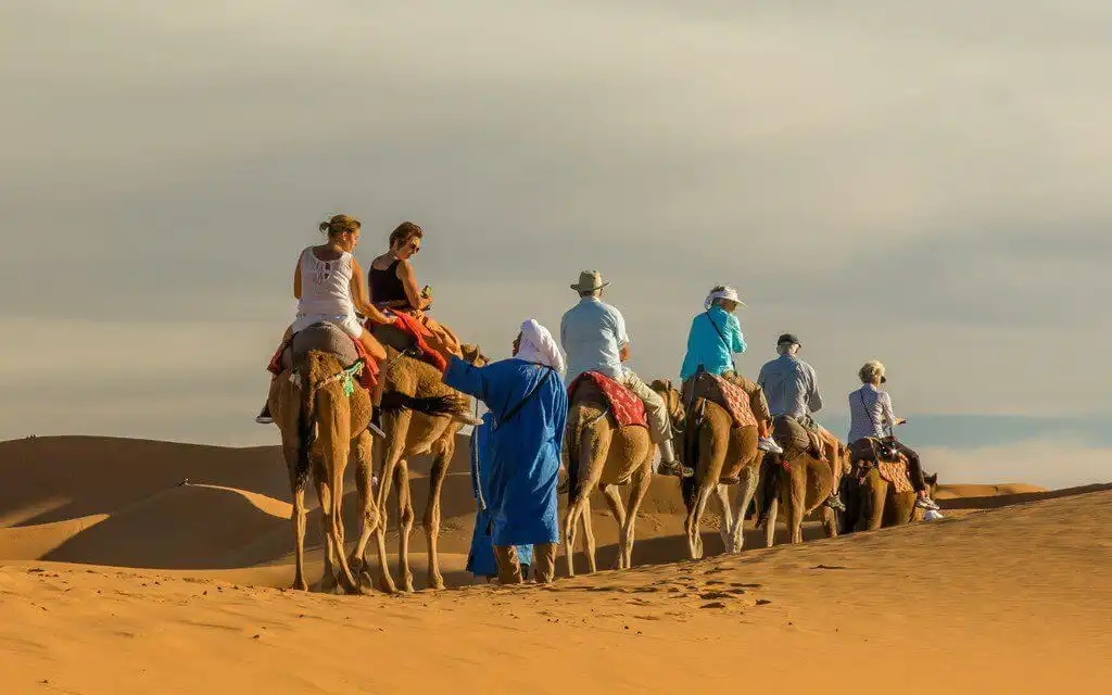 5 Days Marrakech To Merzouga Desert With Camel Trek & Atlas Mountains